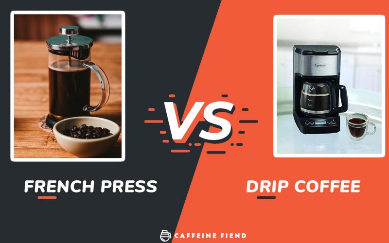 french press vs drip coffee by caffeine fiend
