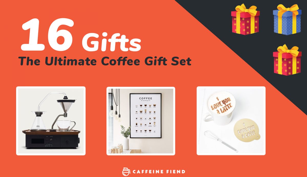 The Ultimate coffee gift set - 16 coffee gifts