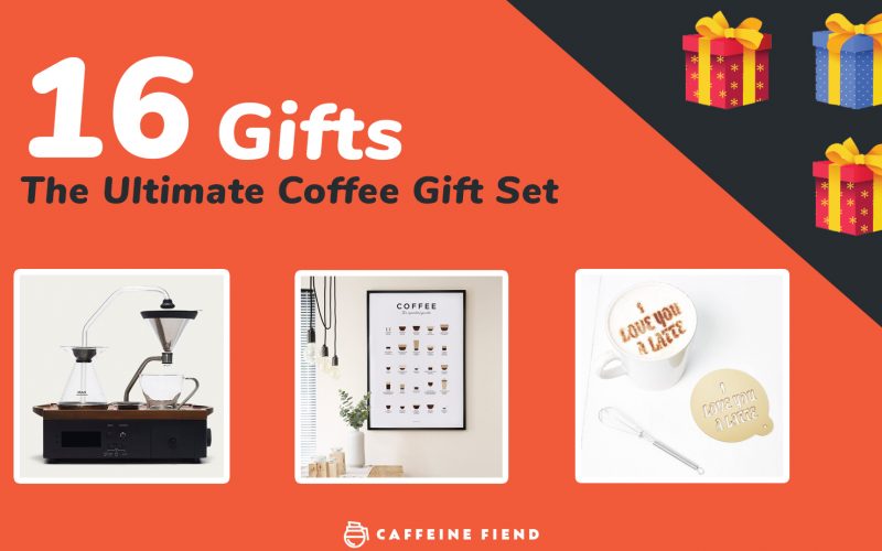 The Ultimate coffee gift set - 16 coffee gifts