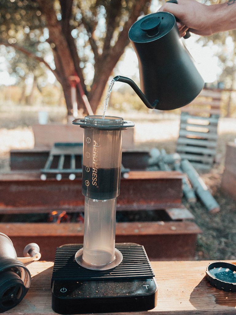 Upside-Down AeroPress Technique