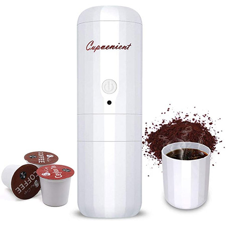 Portable Mini Coffee Maker Battery Powered Food Grade Material