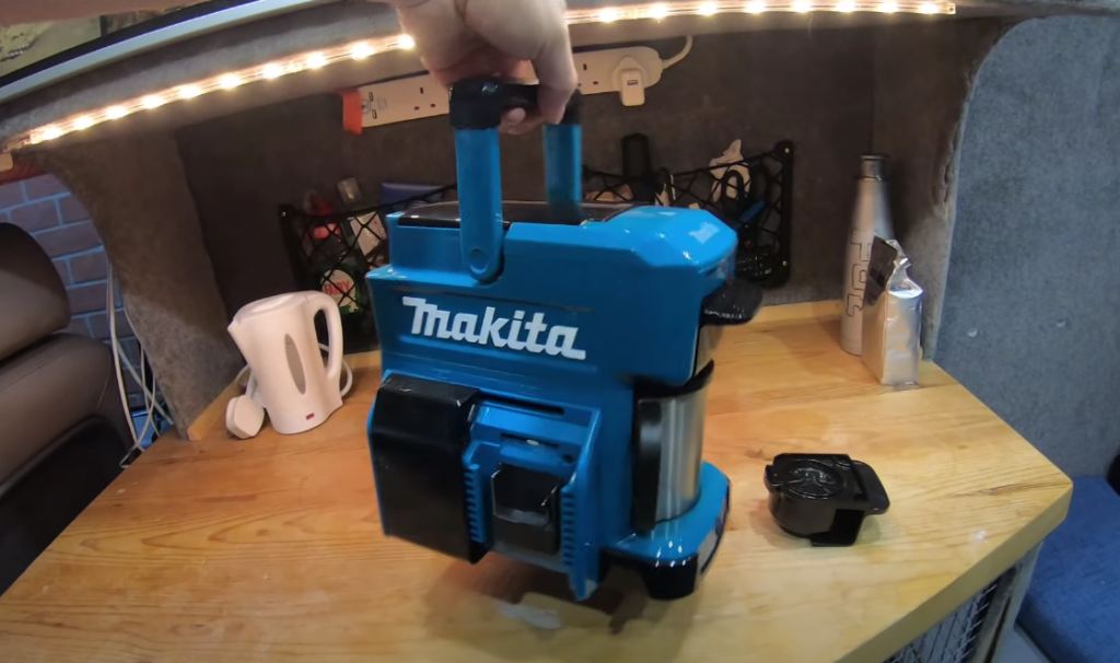 Makita's coffee maker lets you get a caffeine fix between DIY jobs