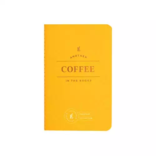 Letterfolk Coffee Passport Journal, Pocket-sized Coffee Tasting Book