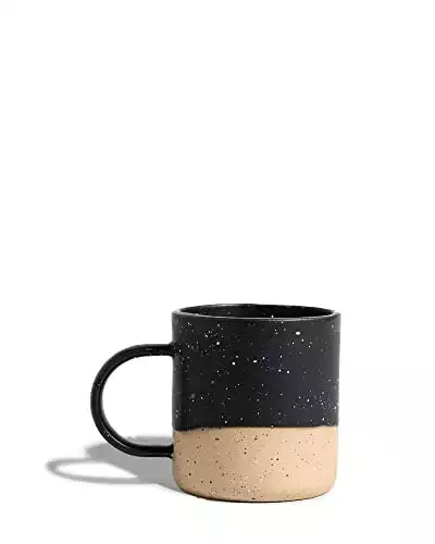 United By Blue Ceramic Stoneware Mug, Black