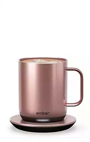 Ember Temperature Control Smart Mug 2, 10 oz, Rose Gold