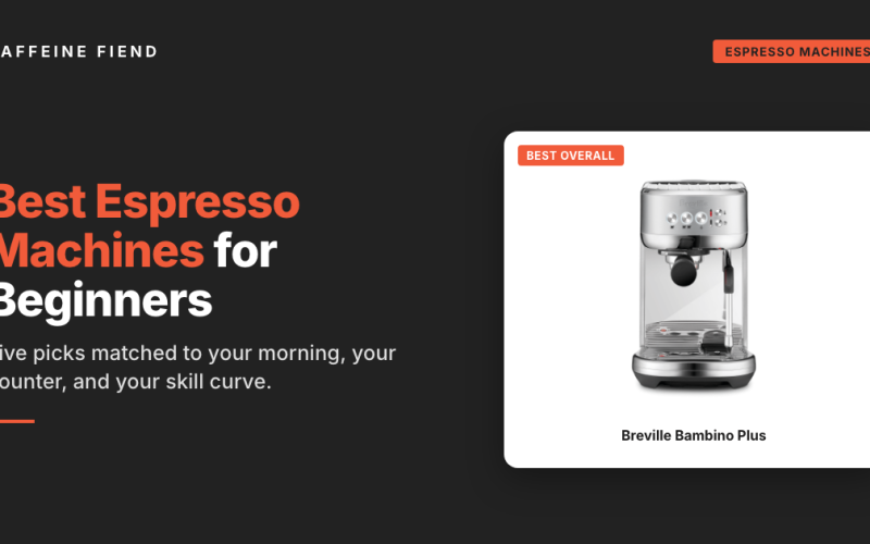 best espresso machine for beginners