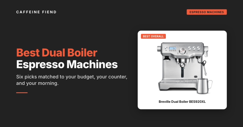 dual boiler espresso machine