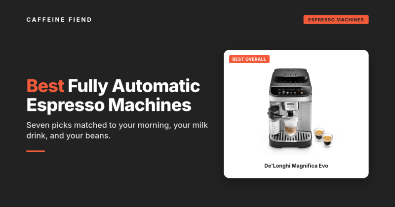 fully automatic espresso machine